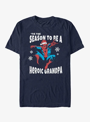 Marvel Spider-Man Heroic Grandpa T-Shirt