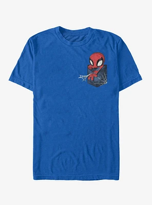 Marvel Spider-Man Spidey Cutie Faux Pocket T-Shirt