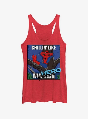 Marvel Spider-Man Chillin Hero Girls Tank