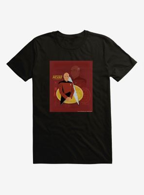 Star Trek Captain Picard Illustration T-Shirt