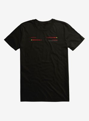 Star Trek N.C.C. 74656 Striped Logo T-Shirt