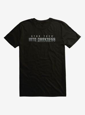 Star Trek Into Darkness Silver Logo T-Shirt