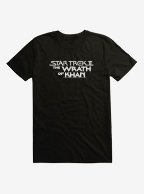 Star Trek The Wrath Of Khan Title T-Shirt