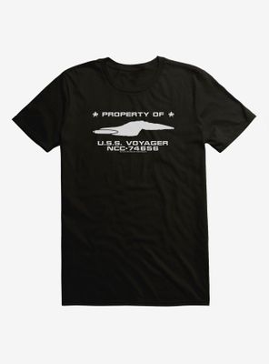 Star Trek Property Of U.S.S. Voyager T-Shirt