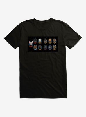 Star Trek The Next Generation Cats Meet T-Shirt