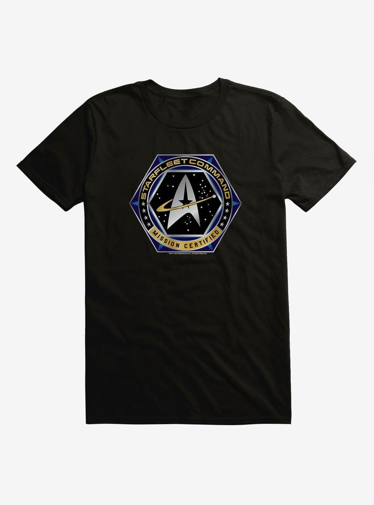 Star Trek Starfleet Command Certified T-Shirt