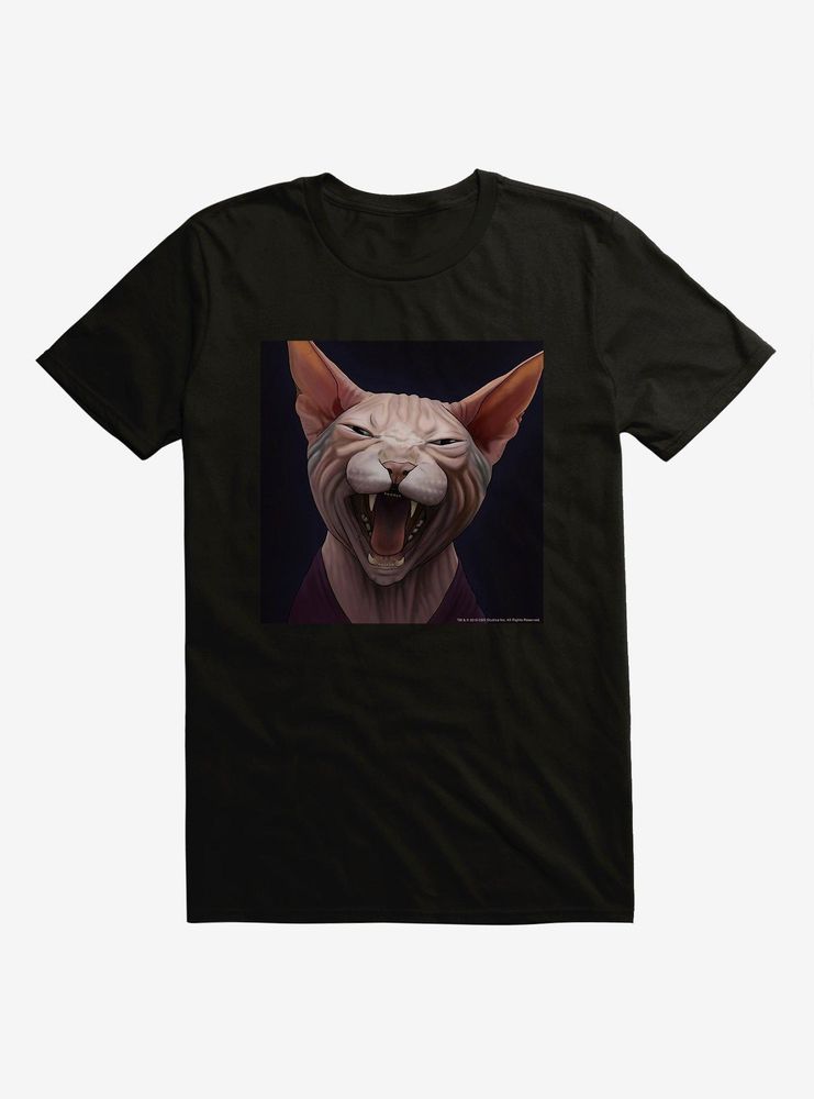 Star Trek The Next Generation Cats Picard Meow T-Shirt