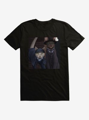 Star Trek The Next Generation Cats Data And Forge T-Shirt