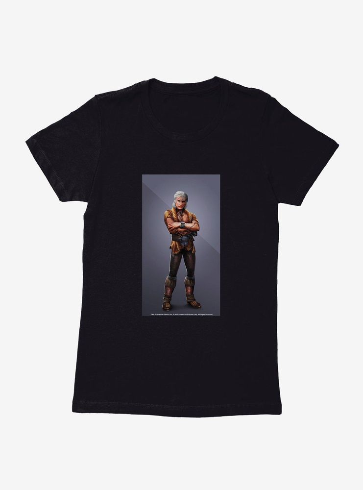 Star Trek Khan Pose Womens T-Shirt