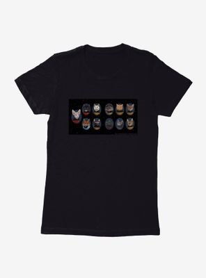 Star Trek The Next Generation Cats Meet Womens T-Shirt