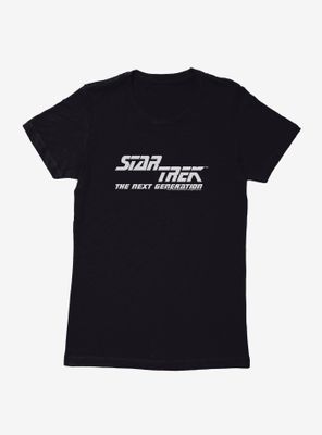 Star Trek The Next Generation Split Logo Womens T-Shirt