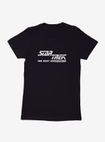 Star Trek The Next Generation Split Logo Womens T-Shirt