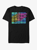 Star Wars Grid Burst T-Shirt