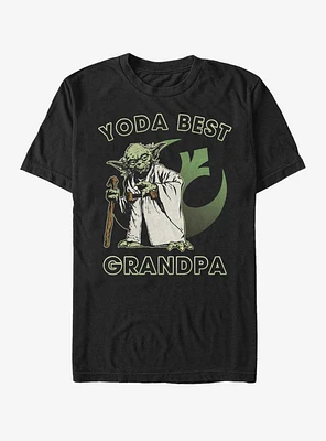 Star Wars Yoda Best Grandpa T-Shirt