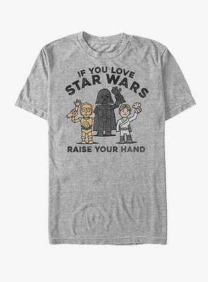 Star Wars Raise Your Hands T-Shirt