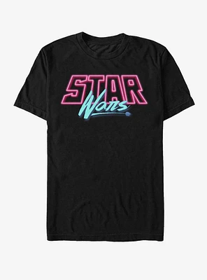 Star Wars Neon Sign T-Shirt