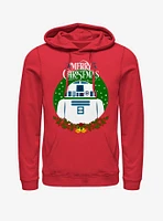 Star Wars R2D2 Wreath Hoodie