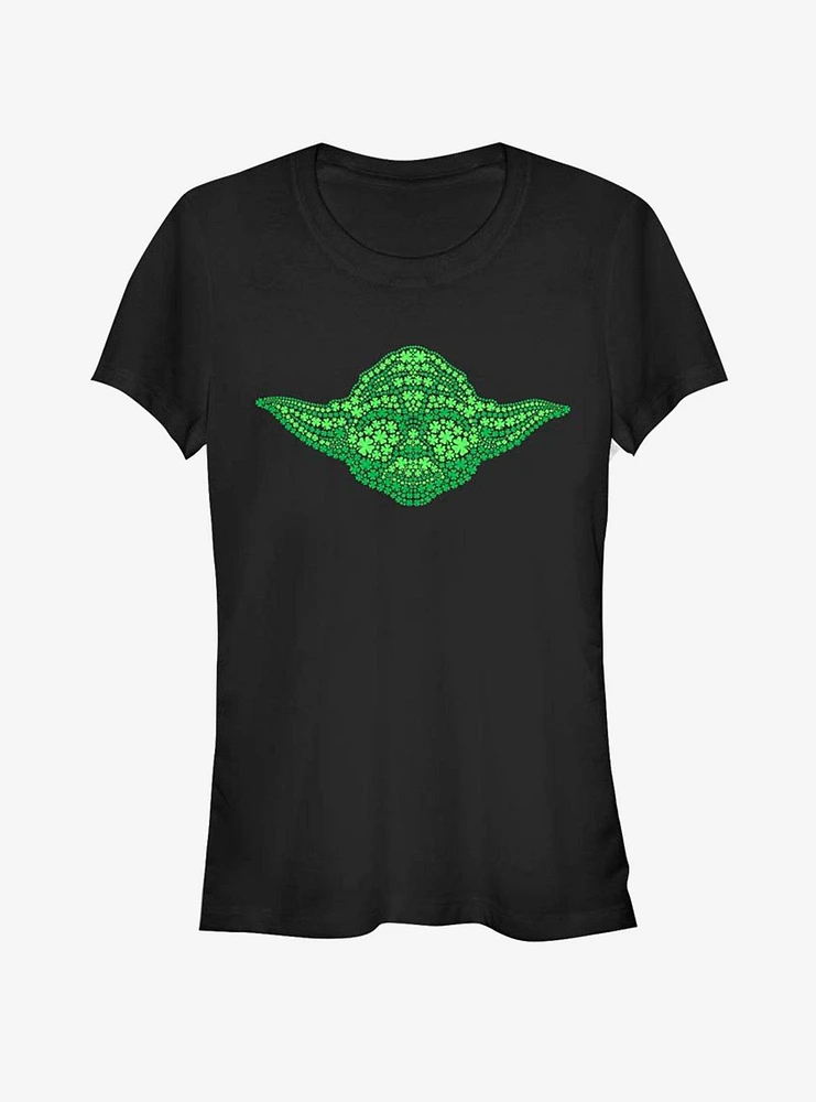 Star Wars Yoda Clovers Girls T-Shirt