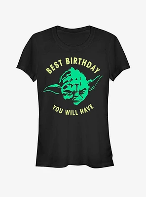 Star Wars Yoda Day Girls T-Shirt