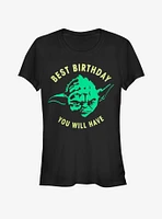 Star Wars Yoda Day Girls T-Shirt