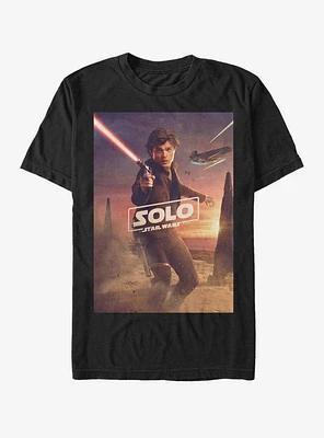 Star Wars Han Poster T-Shirt