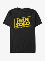 Star Wars Han Spanish Logo T-Shirt