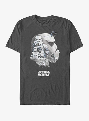 Star Wars Trooper Head Fill T-Shirt