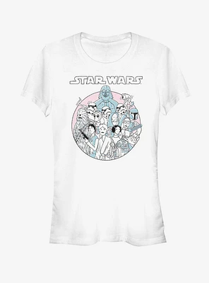 Star Wars Diagona Crew Girls T-Shirt