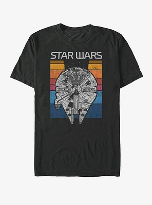 Star Wars Falcon Colors Flip T-Shirt