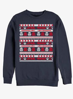 Star Wars Holiday Zags Simplified Sweatshirt