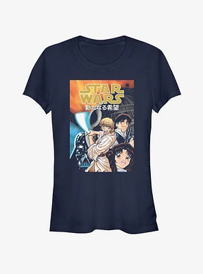 Star Wars Manga One Girls T-Shirt