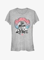 Star Wars Rebel Leia Mom Girls T-Shirt