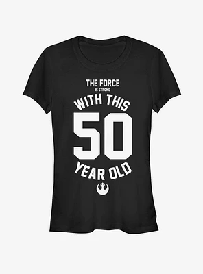 Star Wars Force Sensitive Fifty Girls T-Shirt