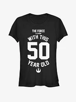 Star Wars Force Sensitive Fifty Girls T-Shirt