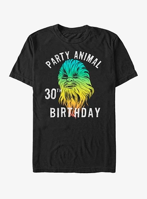 Star Wars Chewie Birthday Thirty T-Shirt