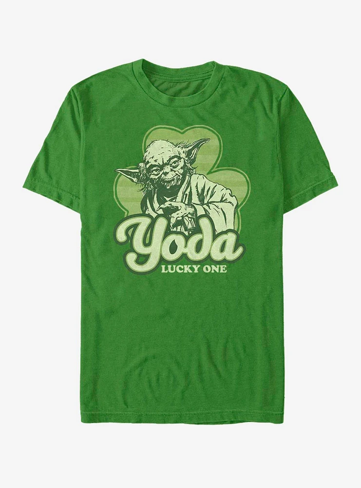 Star Wars Yoda Lucky Retro T-Shirt