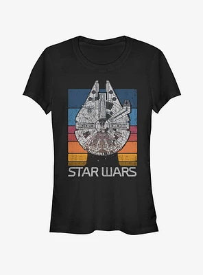 Star Wars Falcon Colors Girls T-Shirt