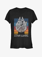 Star Wars Falcon Colors Girls T-Shirt