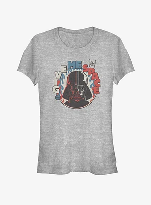 Star Wars Vader Give Me Space Girls T-Shirt