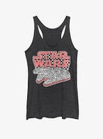 Star Wars Checker Falcon Girls Tank