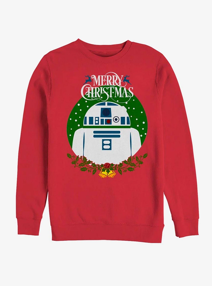 Star Wars R2D2 Wreath Sweatshirt