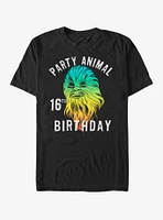 Star Wars Chewie Birthday Sixteen T-Shirt