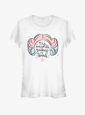 Star Wars The Future of Galaxy is Female Girls T-Shirt