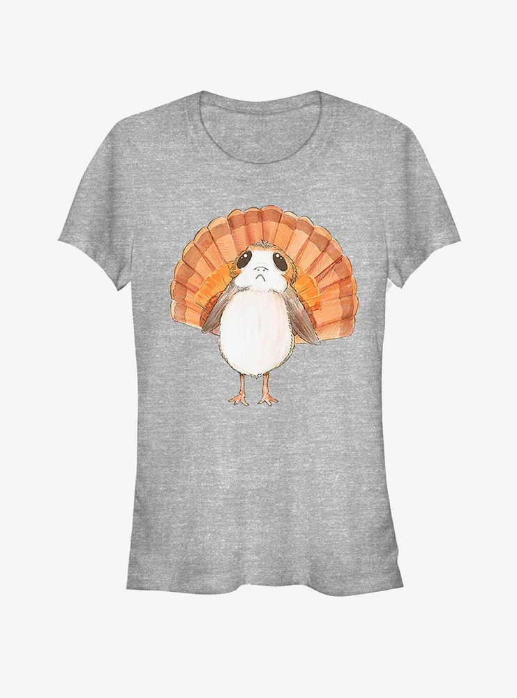 Star Wars Porg Turkey Girls T-Shirt