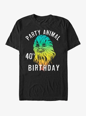 Star Wars Chewie Birthday Fourty T-Shirt