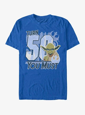 Star Wars Turn 50 You Must T-Shirt