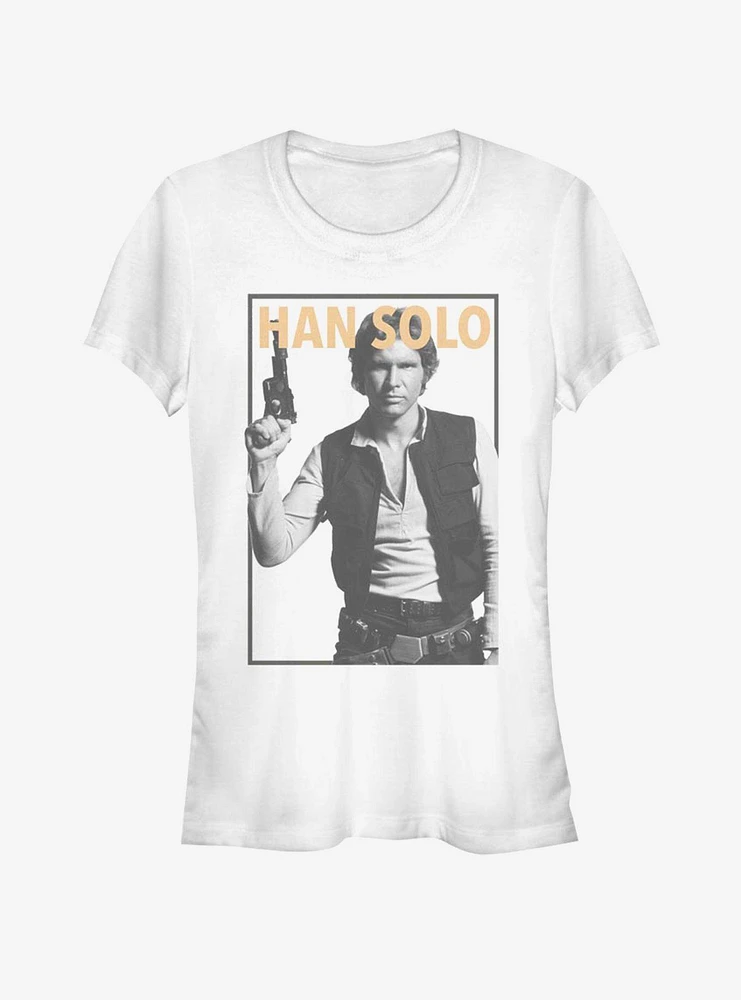 Star Wars Faded Solo Girls T-Shirt