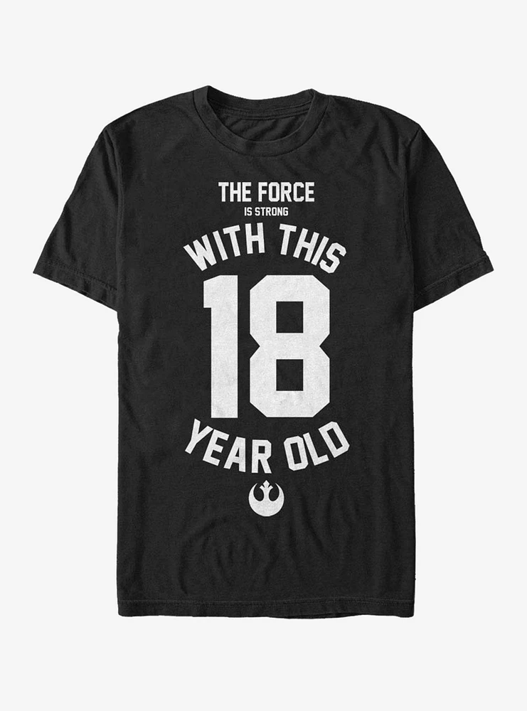 Star Wars Force Sensitive Eighteen T-Shirt