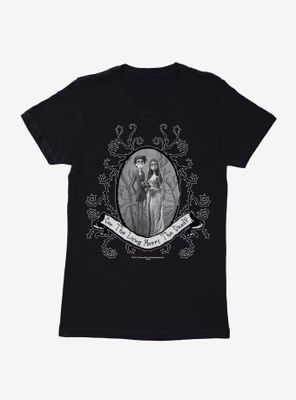 Corpse Bride Emily And Victor Portrait Womens T-Shirt