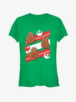 Star Wars Ginger Porgs Girls T-Shirt